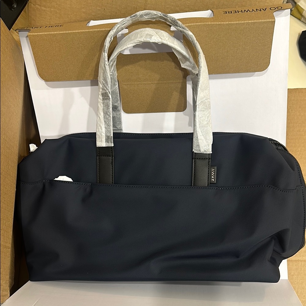 AWAY- Blue Duffel Bag